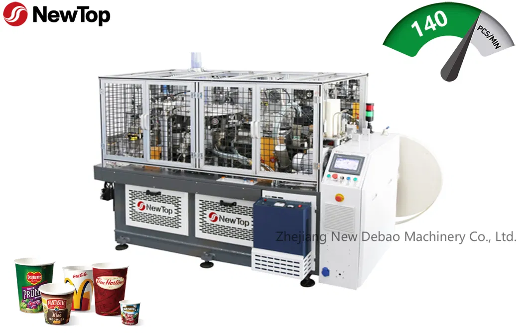 Automatic High Speed Intelligent Paper Cup Coffee Cup Machine (DEBAO-100S)